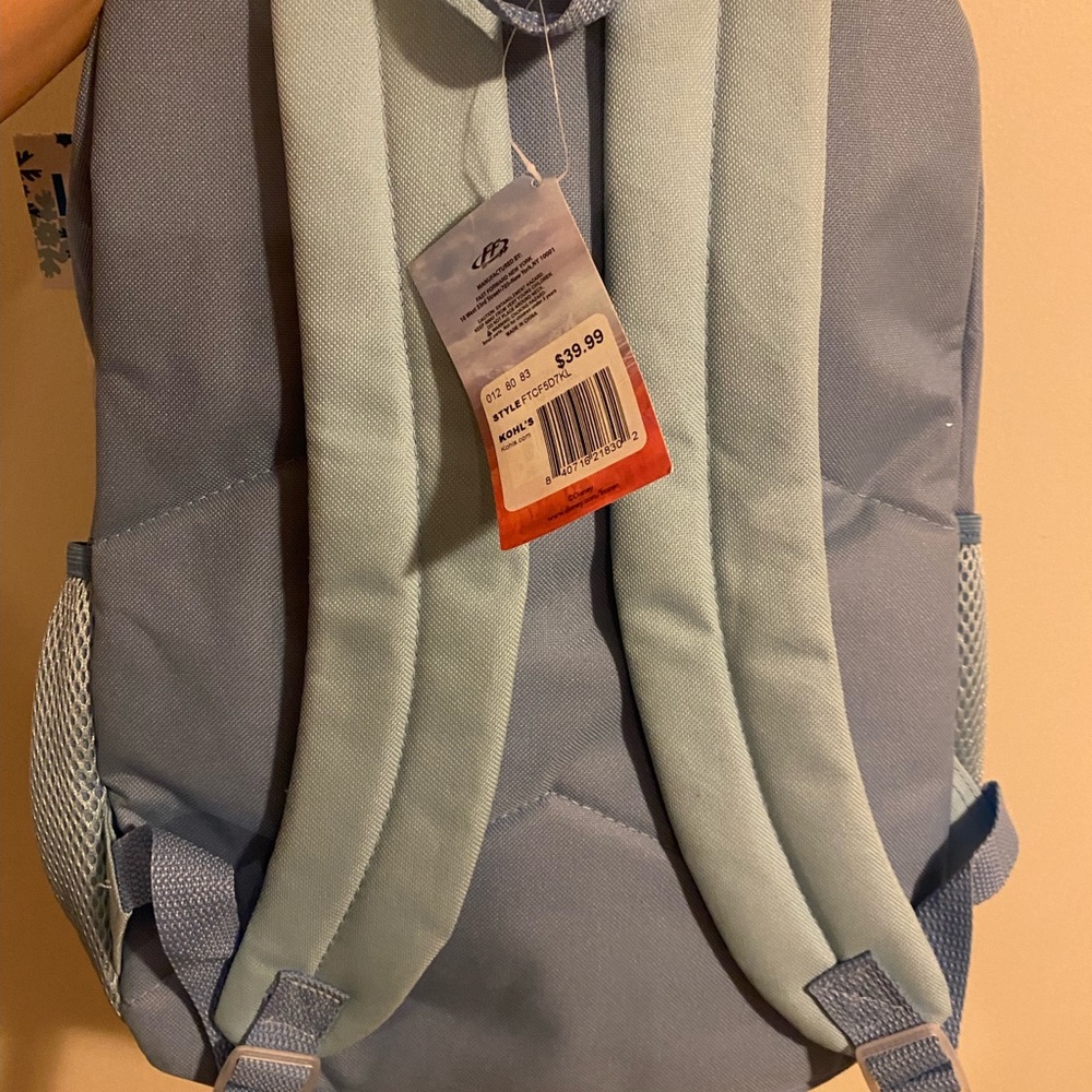 frozen backpack, never used
